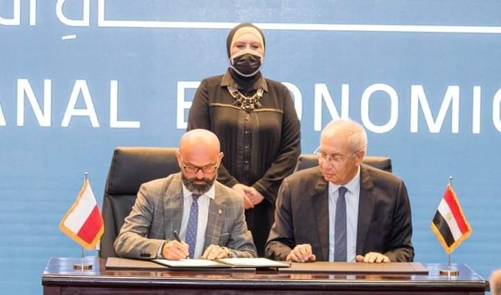 توقيع اتفاقية اقتصادية بين قناة السويس ومنطقة ماتوڤيستا لإنشاء  منطقة صناعية بولندية بمصر