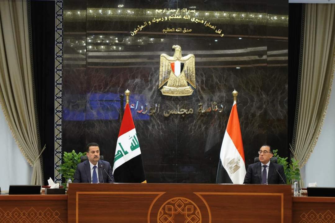 مدبولى والسودانى  يؤكدان على دعم الشراكات  بين القطاع الخاص المصرى.. العراقى