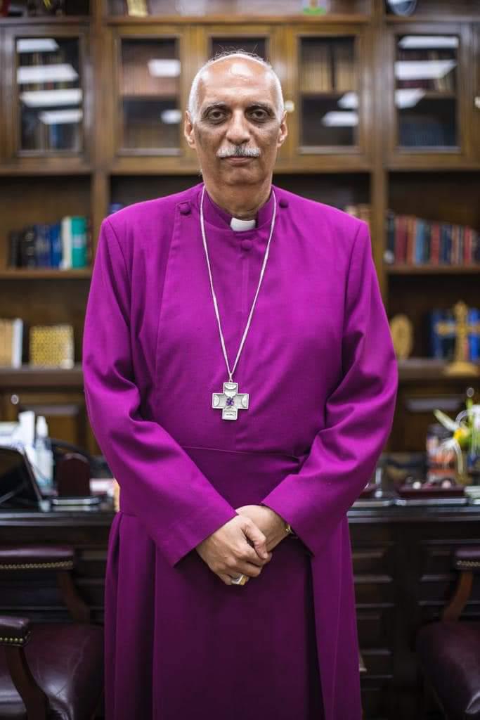 ‎رئيس أساقفة الكنيسة الأسقفية يهنئ فخامة الرئيس بعيد تحرير سيناء
